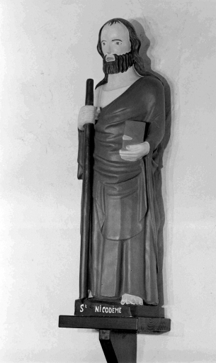Statue : saint Nicodème, Lanthenac (La Ferrière fusionnée en Plémet en 2016)