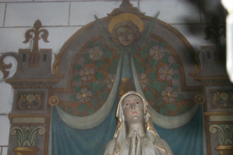 Ensemble de 2 peintures monumentales : Dais