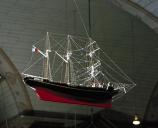 Maquette ex-voto de trois-mâts goélette, dit STE MARIE