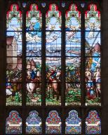 Verrière : la bataille de Saint-Cast, église paroissiale Saint-Cast (Saint-Cast)