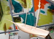 Maquette d'une goélette islandaise