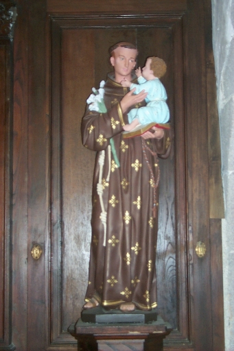Statue : Saint Antoine de Padoue et l'Enfant