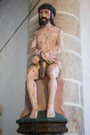 Statue : Christ aux outrages, chapelle Saint-Germain (Séglien)