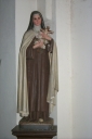 Statue : sainte Thérèse de Lisieux