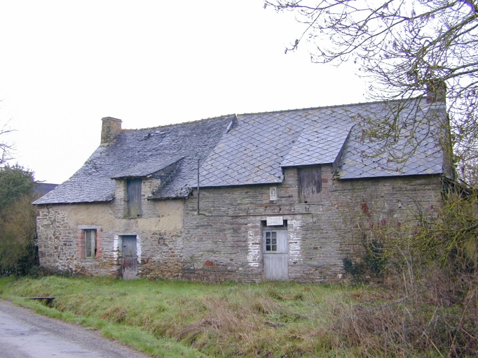 Alignement de deux maisons, Cohignac (Pipriac)