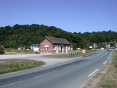 Les voies ferrées et les ponts routiers sur la commune de Pléboulle