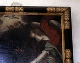 Tableau : l'Annonciation, église paroissiale Saint-Pierre Saint-Paul (Kergrist)