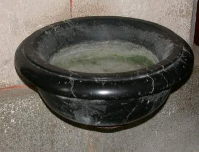 Paire 1 de bénitiers d'applique