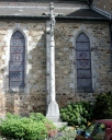 Croix monumentale, place de l'Eglise (Yffiniac)