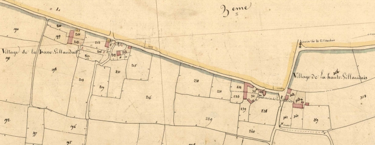 Ecart, la Gillaudais (La Baussaine)