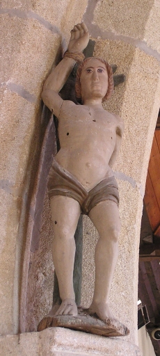 Statue de saint Sébastien