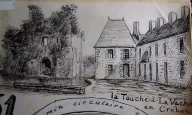 Manoir dit château de la Touche-à-la-Vache, actuellement ferme (Créhen)