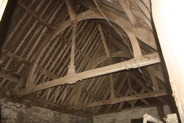 Charpente du manoir du Molant (Bréal-sous-Montfort)
