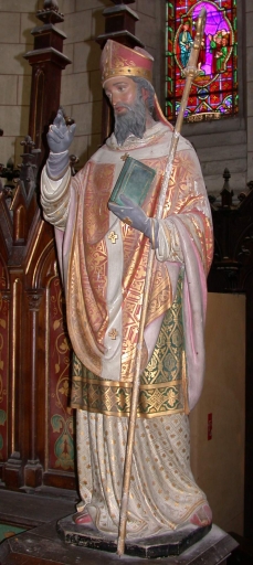 Statue : saint Méen