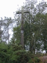Croix monumentale, la Roche Contente (Plélan-le-Grand)