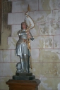 Statue : sainte Jeanne d'Arc