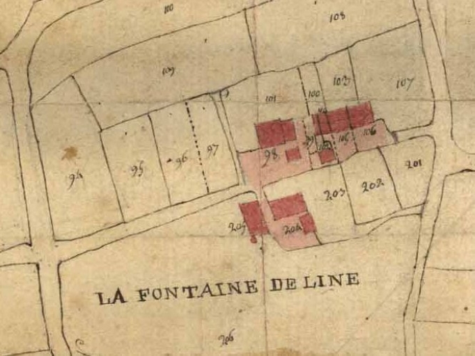 Écart, la Fontaine de Lin (Saint-Léger-des-Prés)