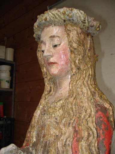 Statue : Sainte Marie-Madeleine, la Madeleine (Pluméliau fusionnée en Pluméliau-Bieuzy en 2019)