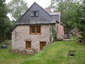 Moulin à farine Hesry, actuellement maison (Bréhand)