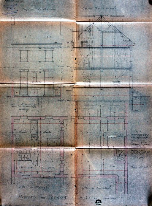 Maisons jumelles, 28, 30 avenue Franklin Roosevelt (Vannes)