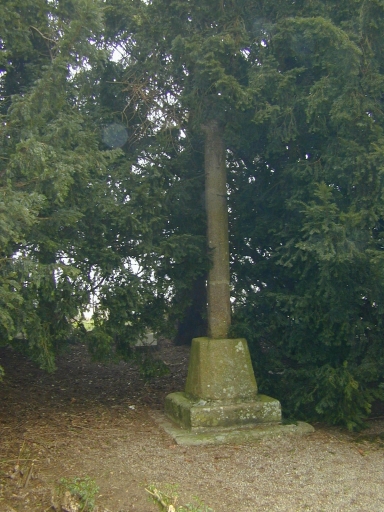 Croix de cimetière, rue de l'abbaye (Saint-Sulpice-la-Forêt)