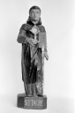Statue (statuette), dite de saint Fiacre