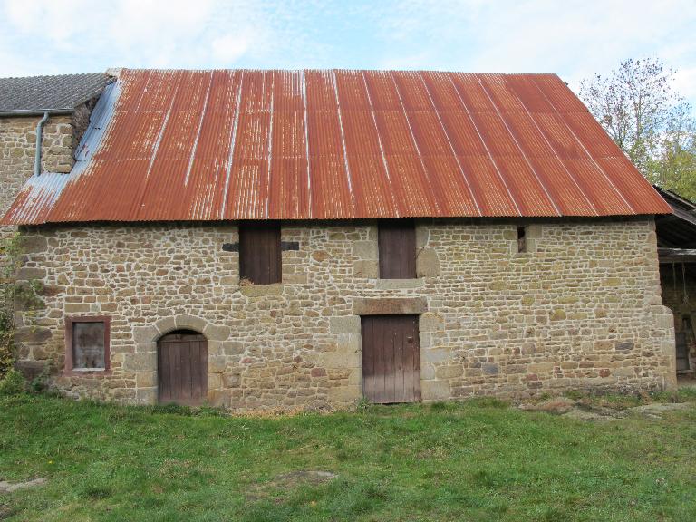 Alignement de maisons, la Porte (Saint-Rémy-du-Plain)