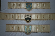 Ensemble de 3 devants d'autel