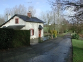 Maison de garde barrière, la Gasnerie (Etrelles)