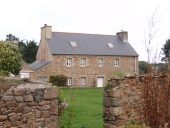 Maison, bourg (île de Bréhat)