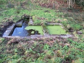 Fontaine et lavoir (routoir à lin : ?) de Guerbasquiou (Plouaret)