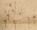 Agglomérations : bourgs et villages sur la commune de La Mézière