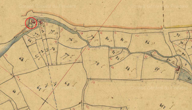 Moulins à foulon de Kervirzic (Plougastel-Daoulas)