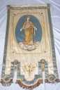 Bannière de procession : Immaculée Conception