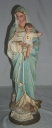 Statuette : Vierge à l'Enfant, dite Notre-Dame du Sacré Coeur
