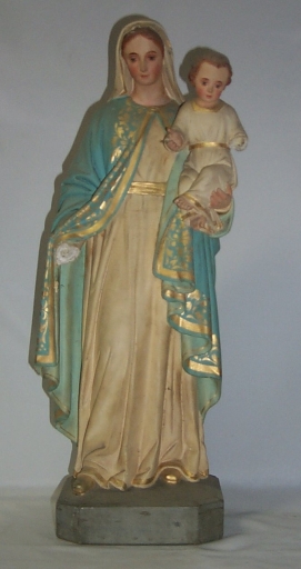 Statuette : Vierge à l'Enfant (Guipry fusionnée en Guipry-Messac en 2016)