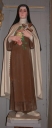 Statue : Sainte Thérèse de l'Enfant-Jésus