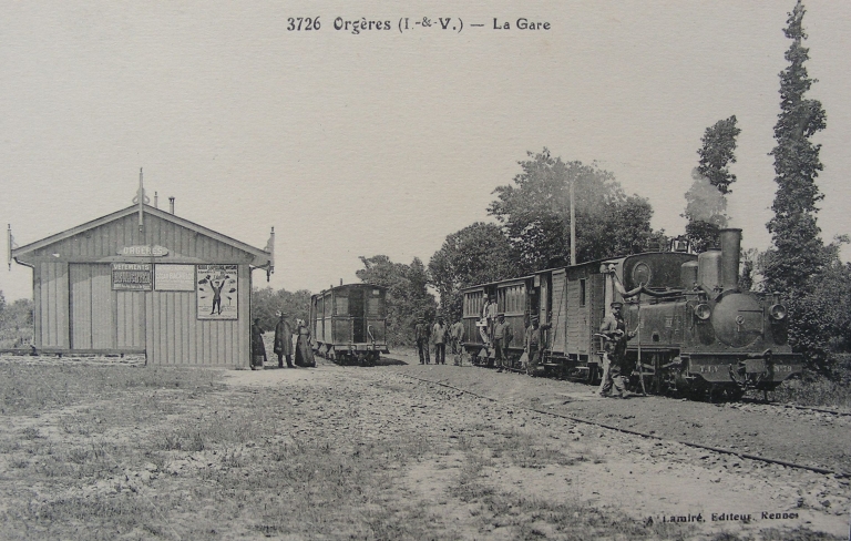 Architecture du génie civil sur la commune d'Orgères