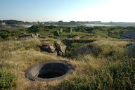 Poste d'observation dit Tobrouk (n° 3), au sud de la tour d'artillerie, Ile Cézon (Landéda)