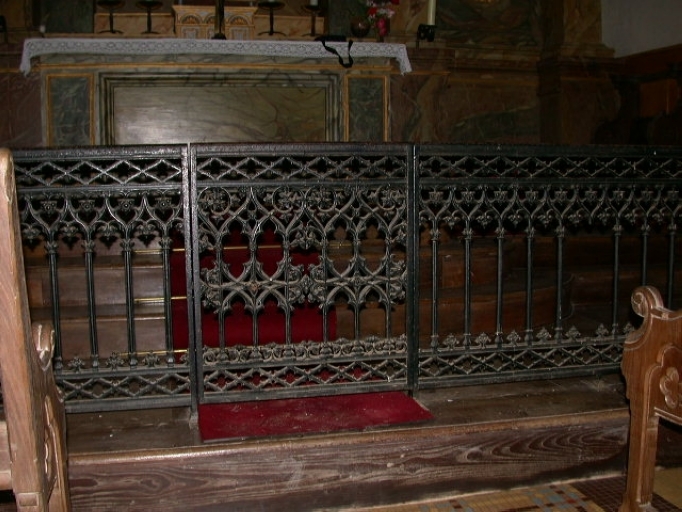 Clôture d'autel