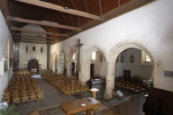 Décor de charpente : 7 entraits, sablières