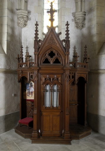 Ensemble de 3 confessionnaux