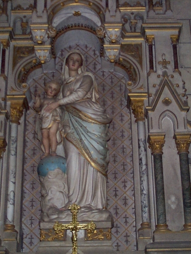 Statue : Vierge à l'enfant, dite Notre-Dame des Victoires