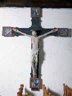 Christ en croix, chapelle Notre-Dame de Bon Réconfort (Pluherlin)