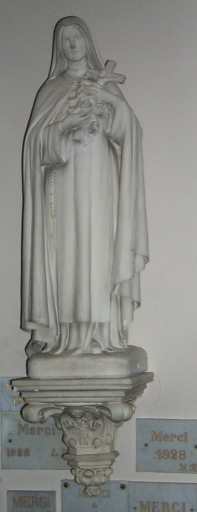 Statue sur culot : sainte Thérèse de Lisieux