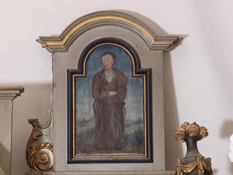 Tableau : Saint Mathurin (?), église Saint-Martin (Saint-Martin-sur-Oust)