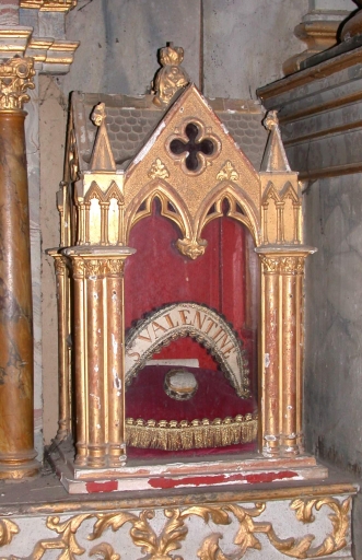 Reliquaire de sainte Valentine