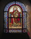 Verrière à personnages de la baie 112 : saint Paul