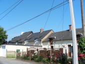 Alignement de maisons, les Garennes (Bruz)