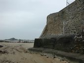 Bunker - encuvement pour canon de 5 cm KwK, Le Port (Carantec)